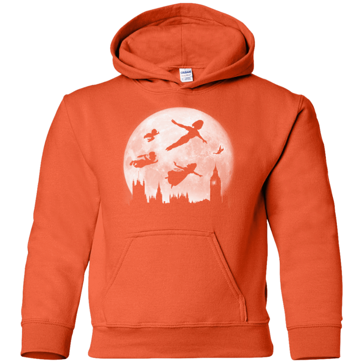 Sweatshirts Orange / YS Full Moon over London Youth Hoodie