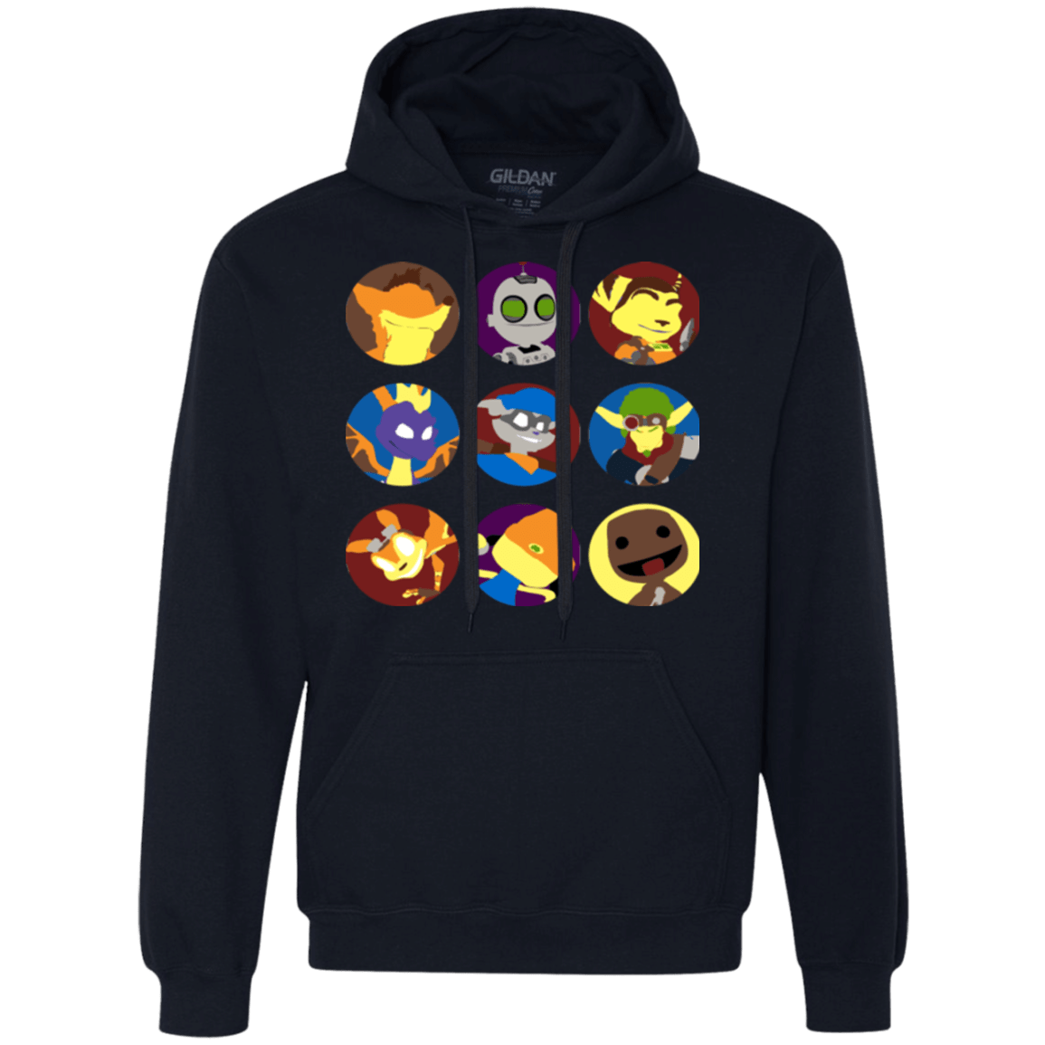 Sweatshirts Navy / Small Fun Heroes Premium Fleece Hoodie
