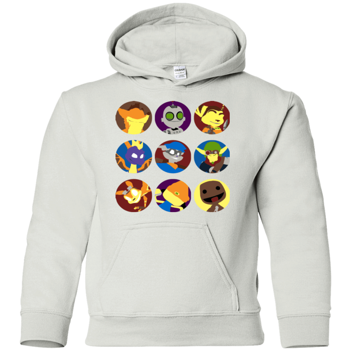 Sweatshirts White / YS Fun Heroes Youth Hoodie