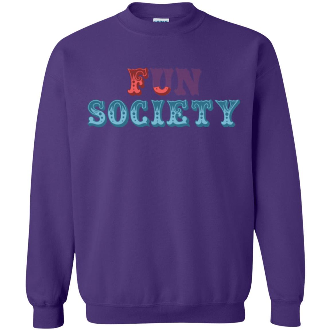 Sweatshirts Purple / Small Fun Society Crewneck Sweatshirt