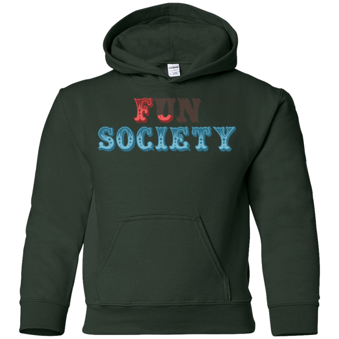 Sweatshirts Forest Green / YS Fun Society Youth Hoodie