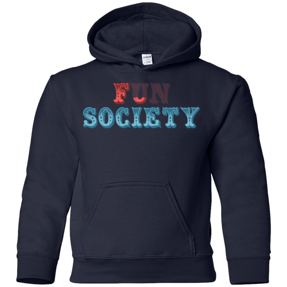 Sweatshirts Navy / YS Fun Society Youth Hoodie