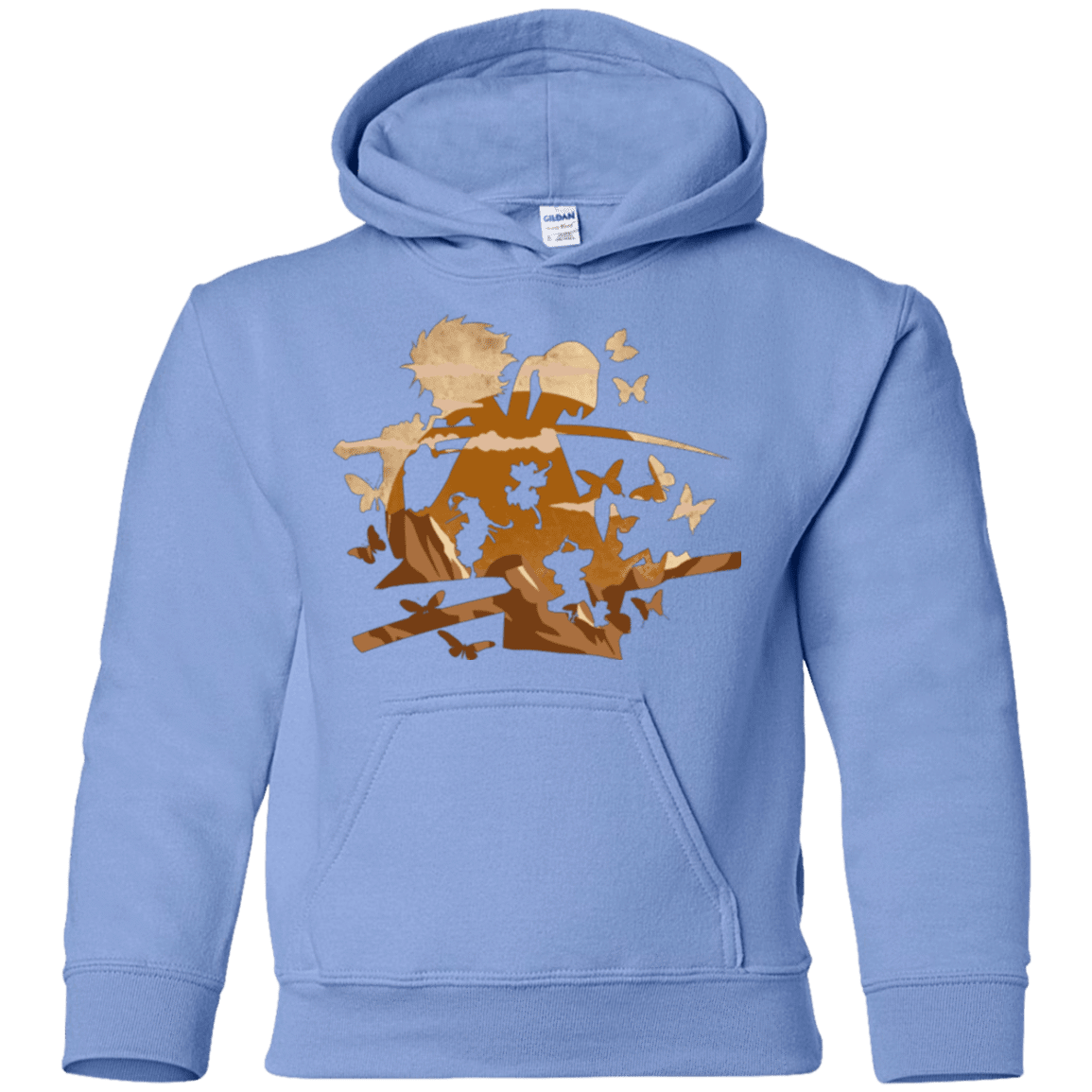 Sweatshirts Carolina Blue / YS Funky Samurais Youth Hoodie