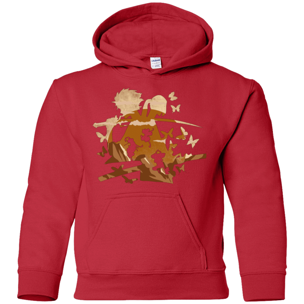 Sweatshirts Red / YS Funky Samurais Youth Hoodie