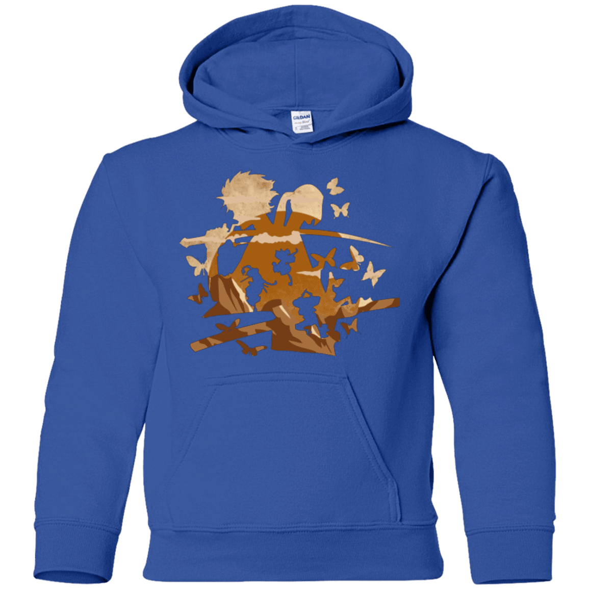 Sweatshirts Royal / YS Funky Samurais Youth Hoodie