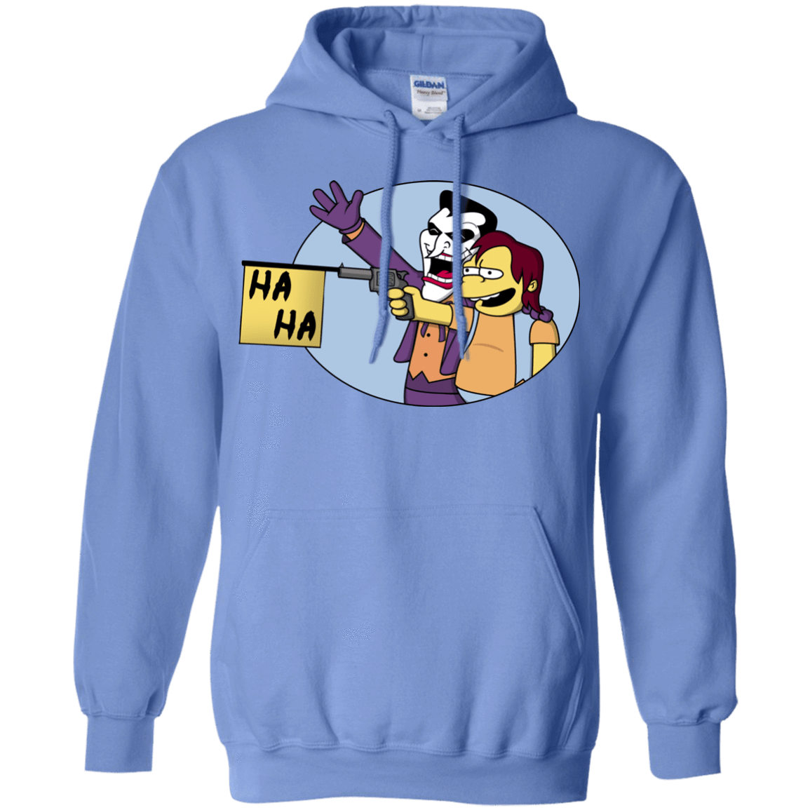 Sweatshirts Carolina Blue / Small Funny Gun Pullover Hoodie