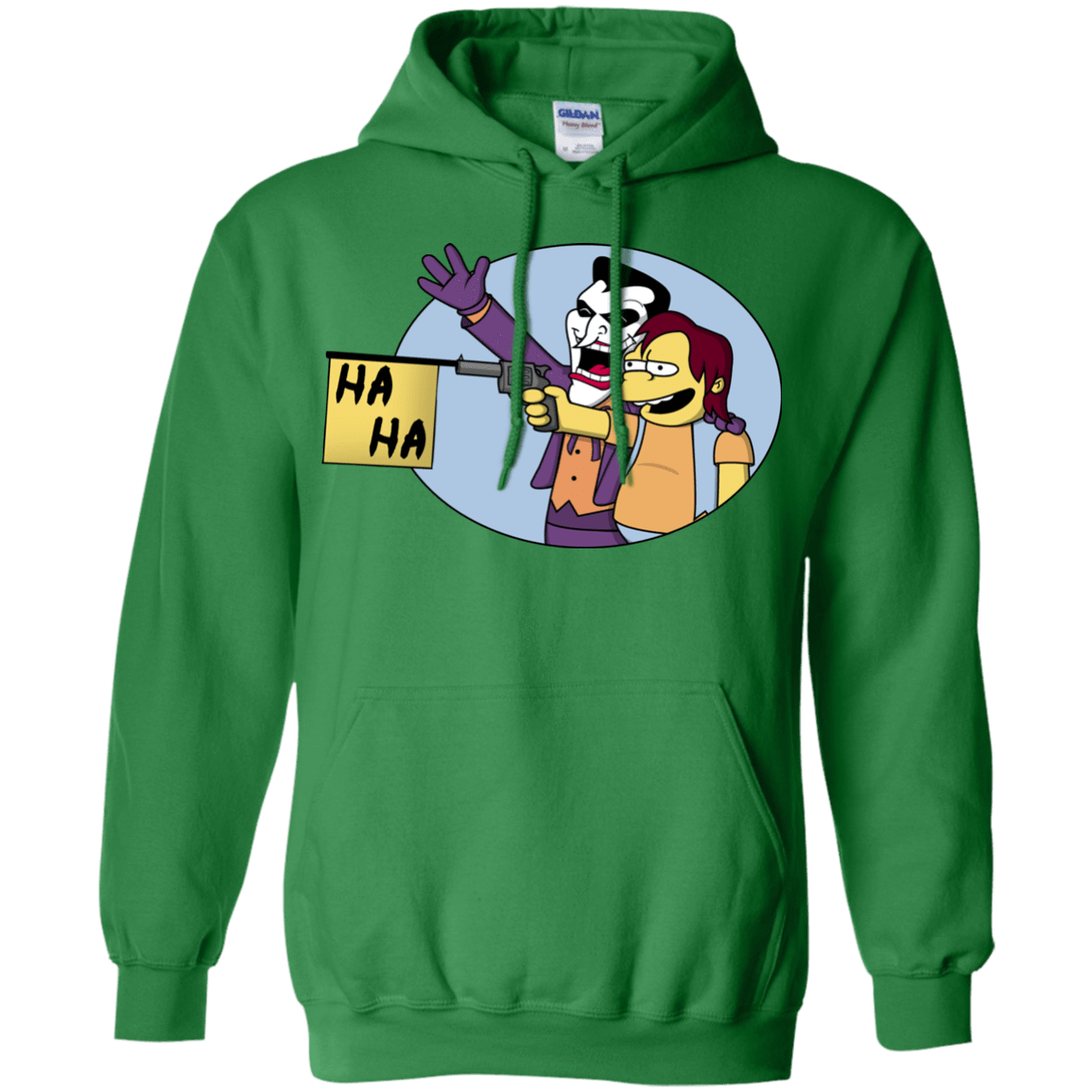 Sweatshirts Irish Green / Small Funny Gun Pullover Hoodie