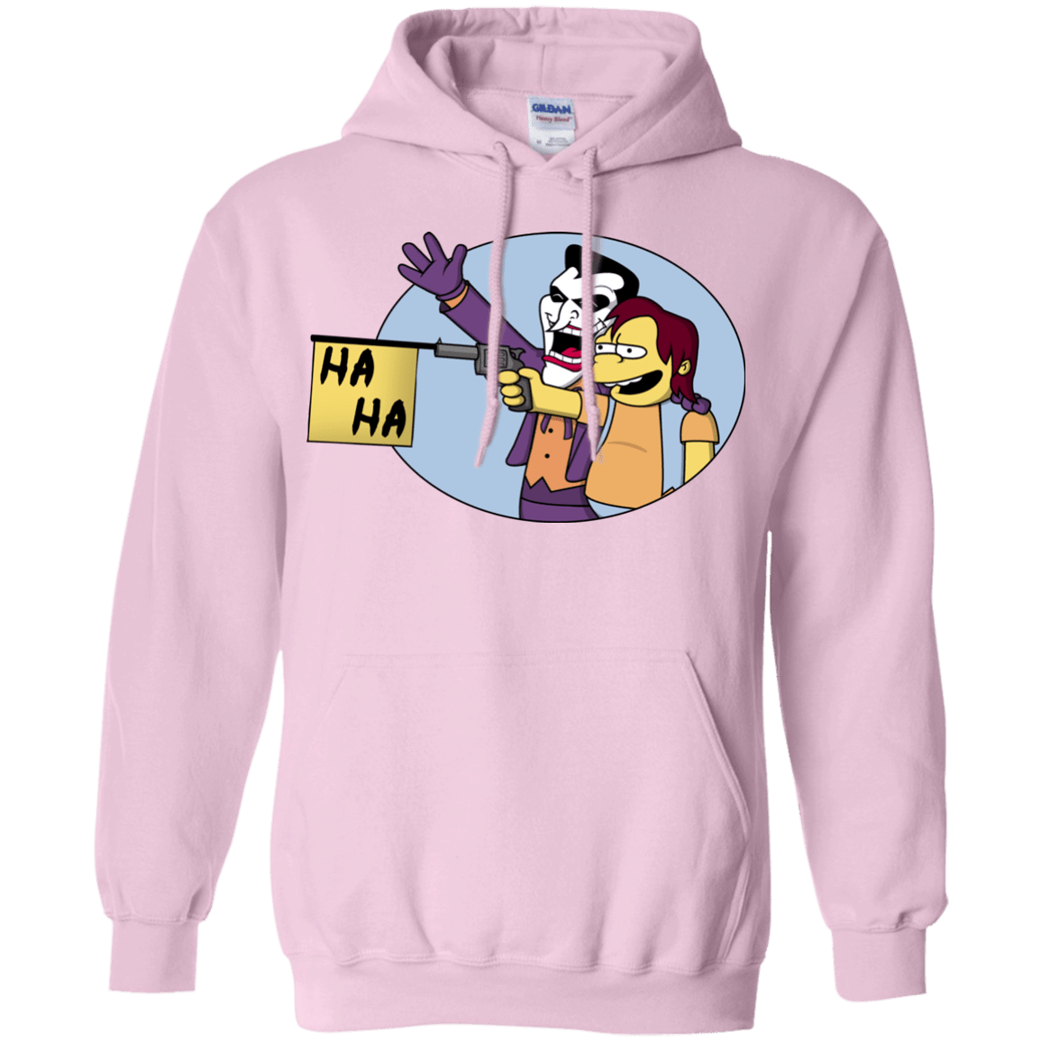 Sweatshirts Light Pink / Small Funny Gun Pullover Hoodie