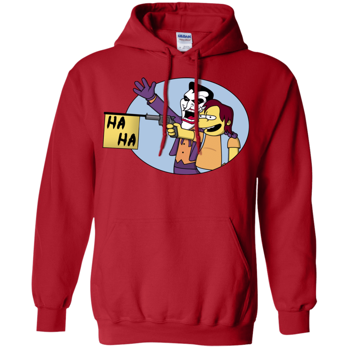 Sweatshirts Red / Small Funny Gun Pullover Hoodie