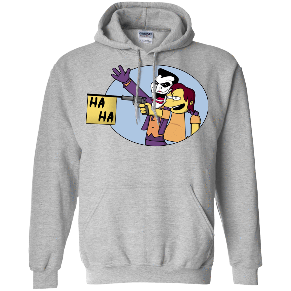 Sweatshirts Sport Grey / Small Funny Gun Pullover Hoodie