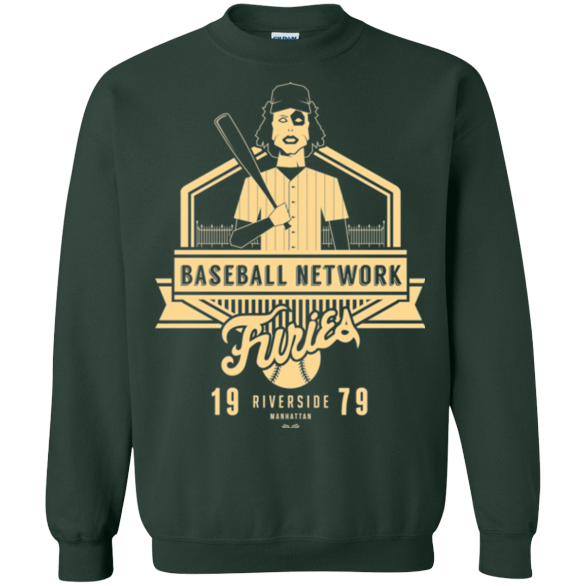 Sweatshirts Forest Green / Small Furies Crewneck Sweatshirt