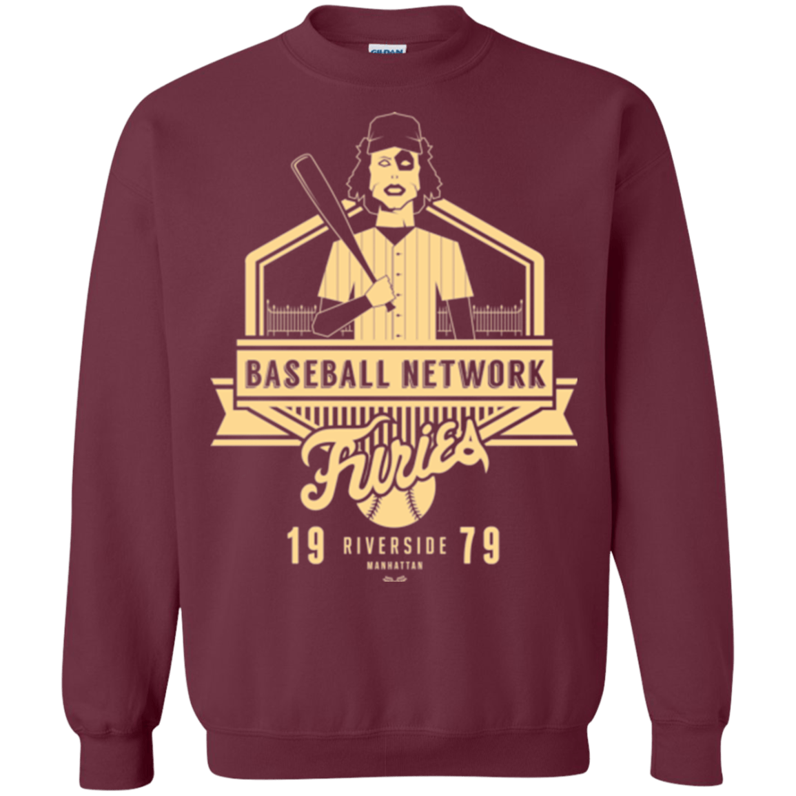 Sweatshirts Maroon / Small Furies Crewneck Sweatshirt