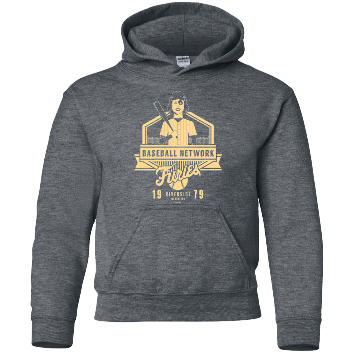 Sweatshirts Dark Heather / YS Furies Youth Hoodie