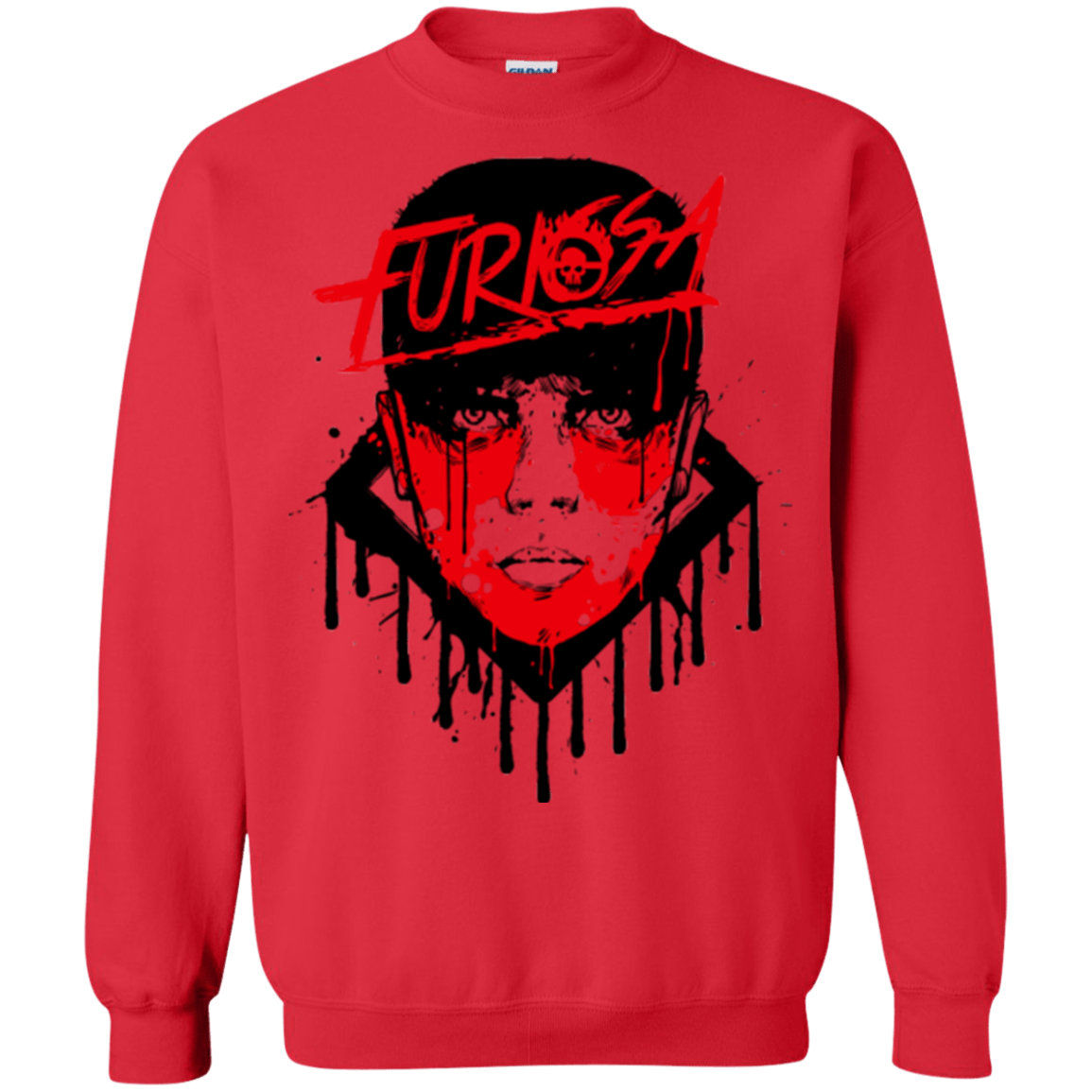 Sweatshirts Red / Small Furiosa Crewneck Sweatshirt