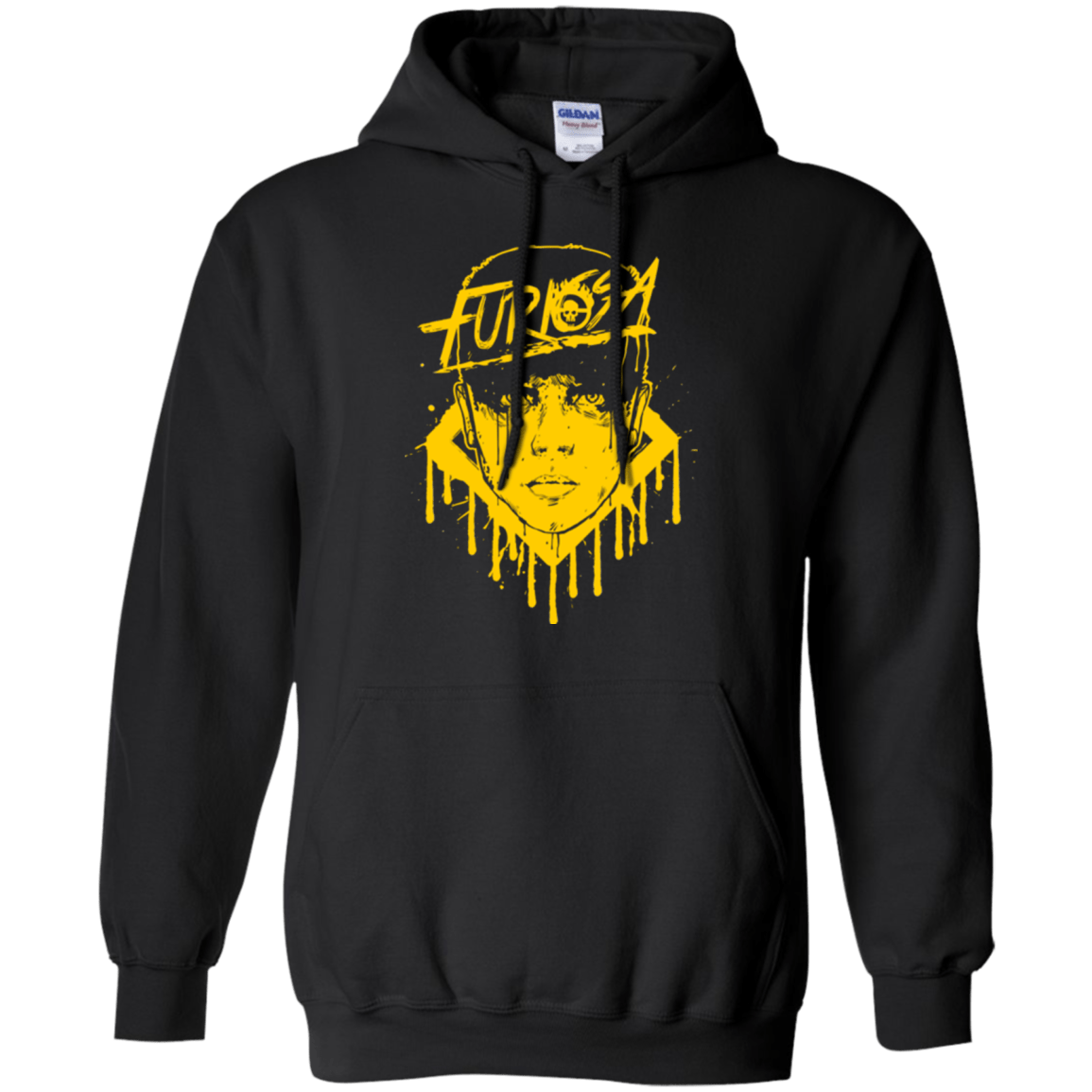 Sweatshirts Black / Small Furiosa Yellow Pullover Hoodie