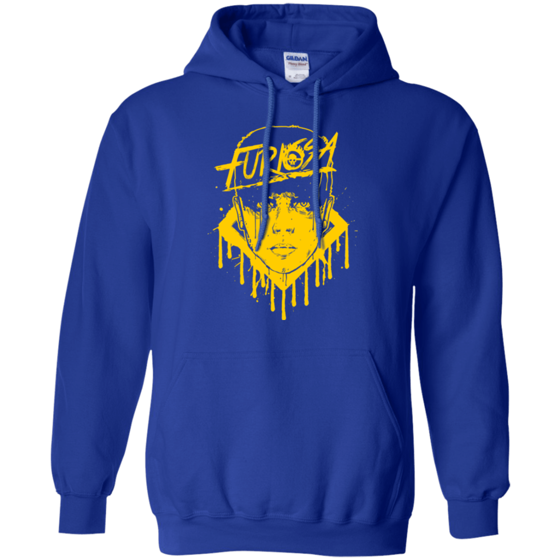 Sweatshirts Royal / Small Furiosa Yellow Pullover Hoodie
