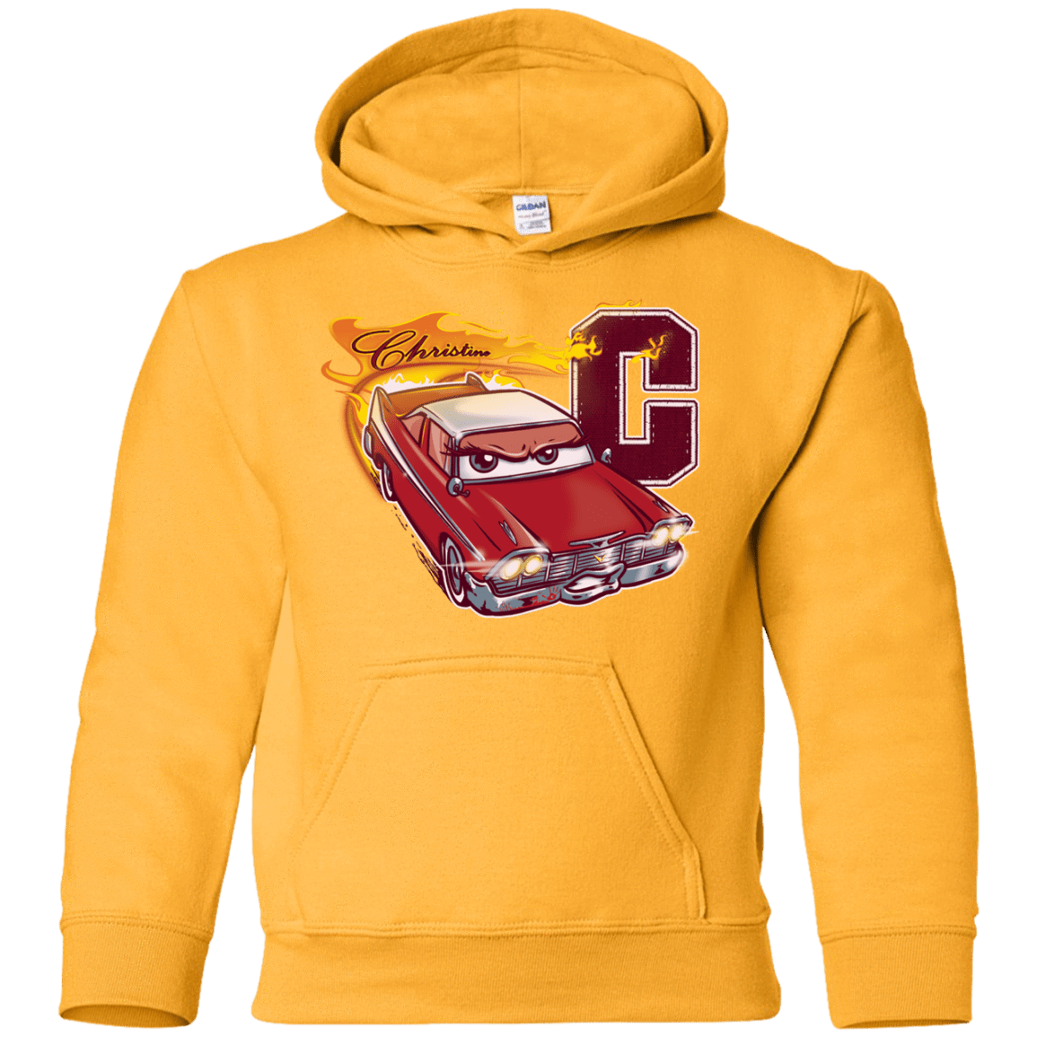 Sweatshirts Gold / YS Fury And Fire Youth Hoodie