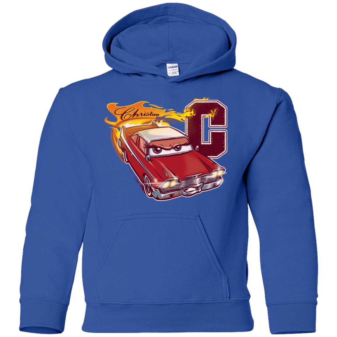 Sweatshirts Royal / YS Fury And Fire Youth Hoodie