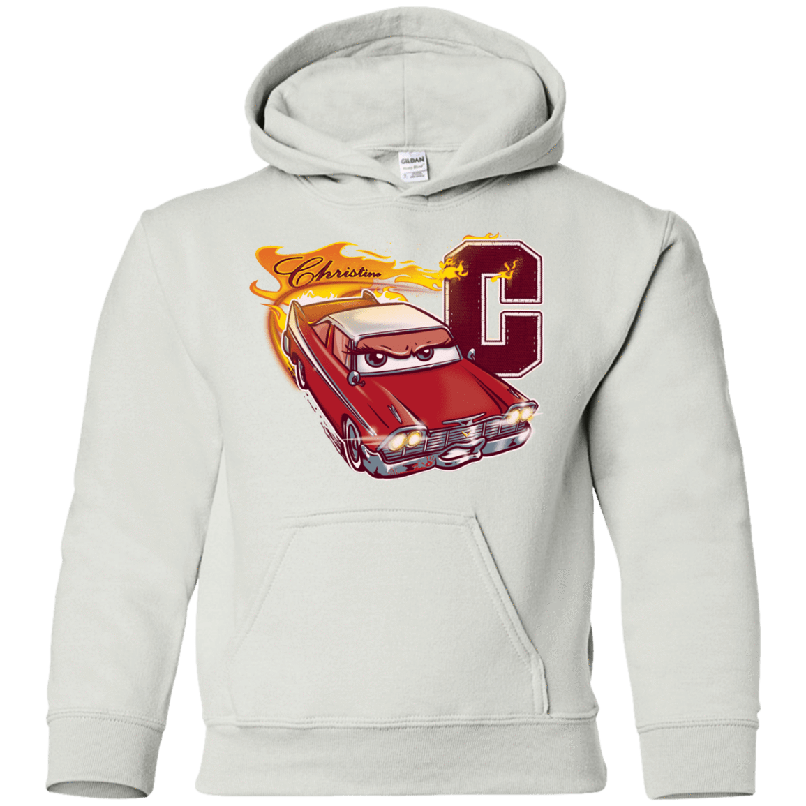 Sweatshirts White / YS Fury And Fire Youth Hoodie