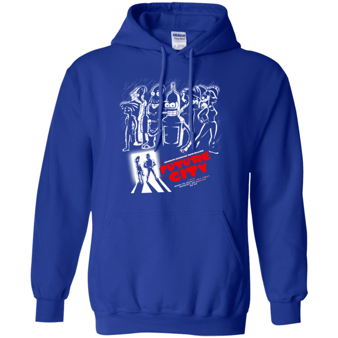 Sweatshirts Royal / Small Future City Pullover Hoodie