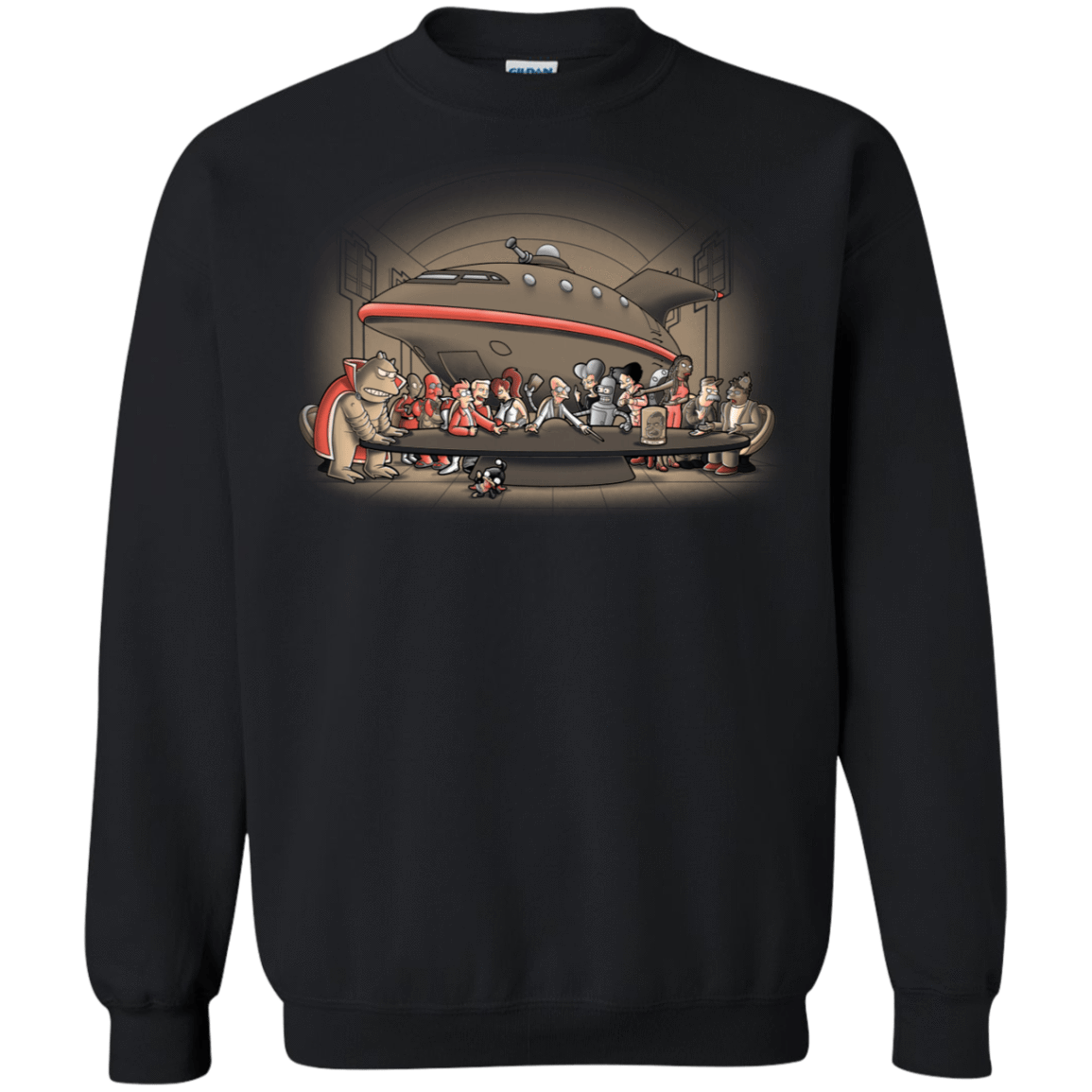 Sweatshirts Black / S Future Dinner Crewneck Sweatshirt