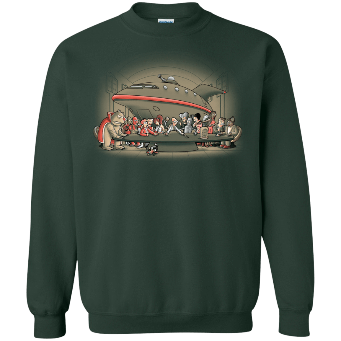 Sweatshirts Forest Green / S Future Dinner Crewneck Sweatshirt