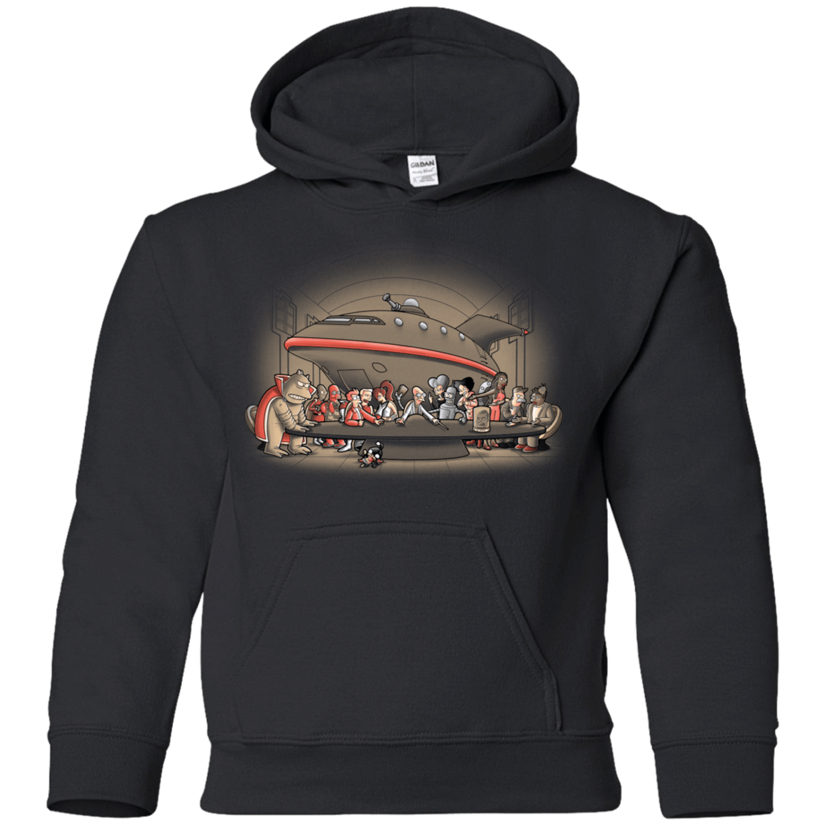 Sweatshirts Black / YS Future Dinner Youth Hoodie