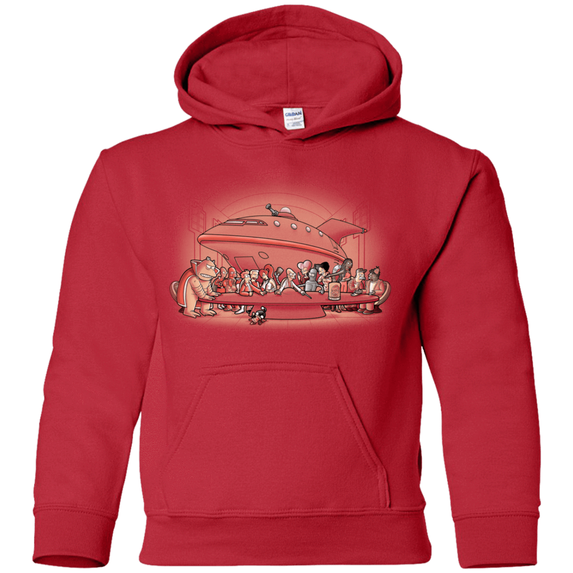 Sweatshirts Red / YS Future Dinner Youth Hoodie