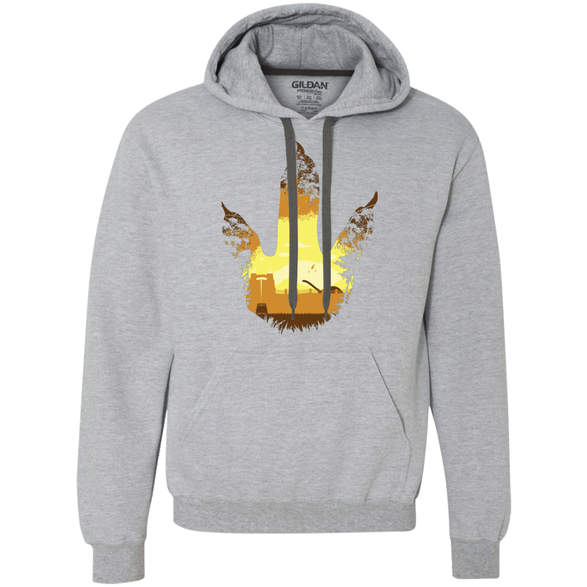Sweatshirts Sport Grey / S Future Footprints Premium Fleece Hoodie