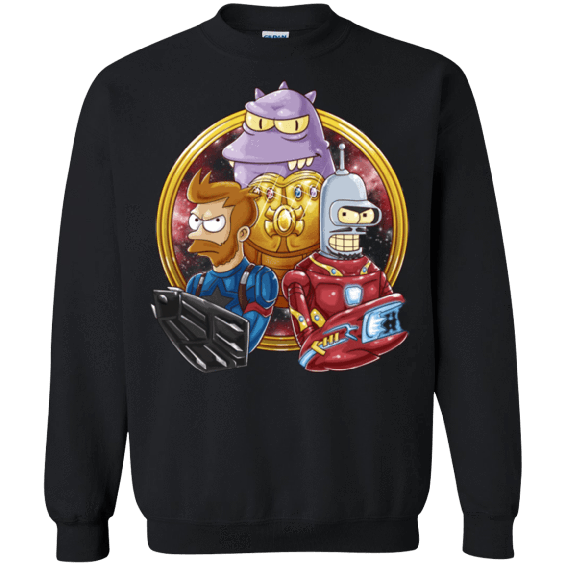 Sweatshirts Black / S Future War Crewneck Sweatshirt