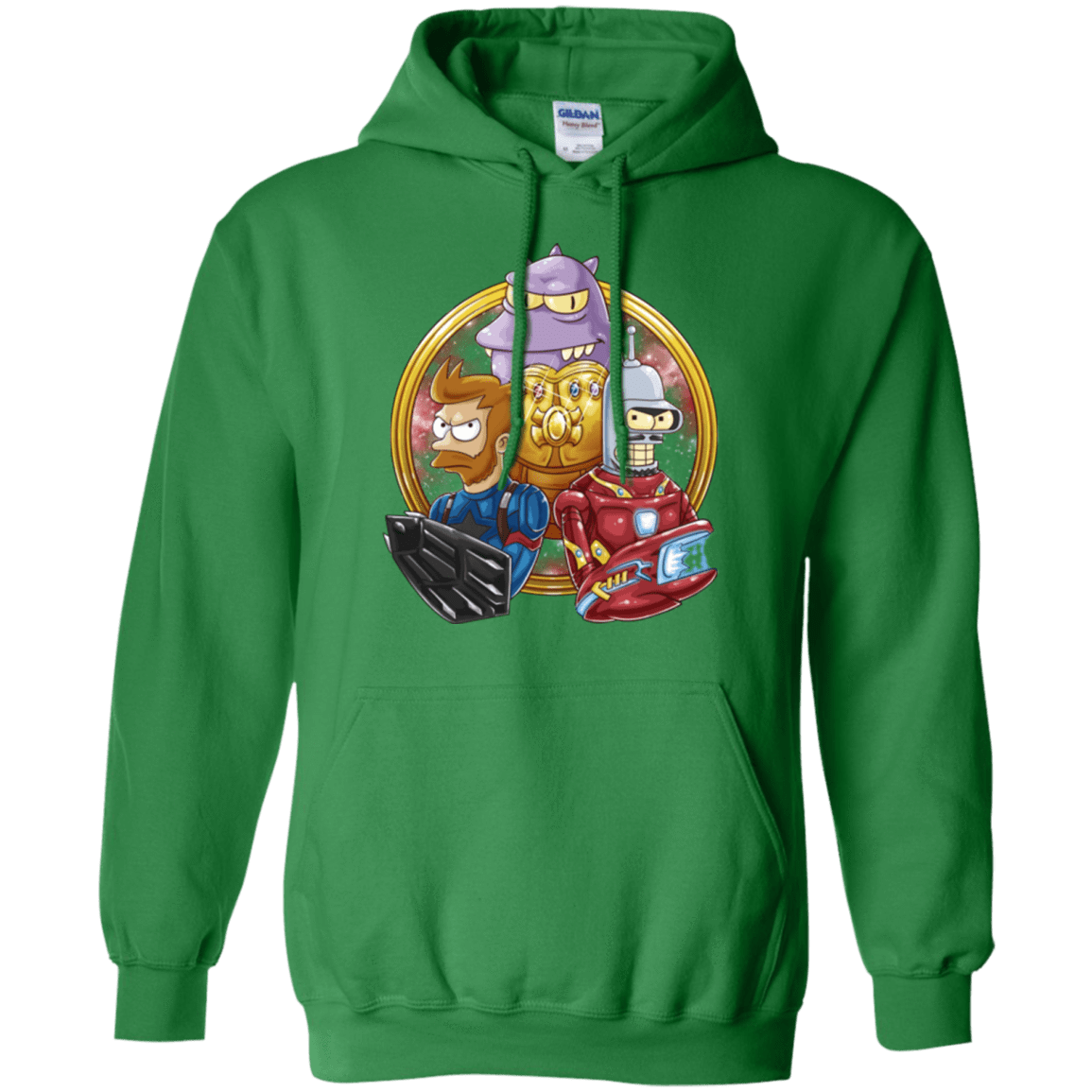 Sweatshirts Irish Green / S Future War Pullover Hoodie
