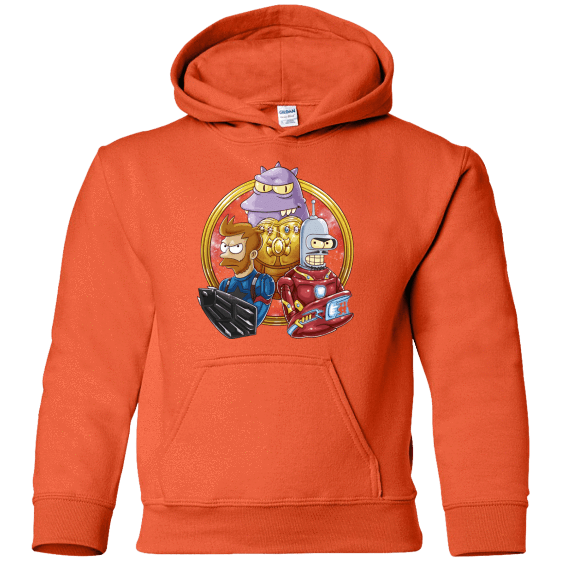 Sweatshirts Orange / YS Future War Youth Hoodie