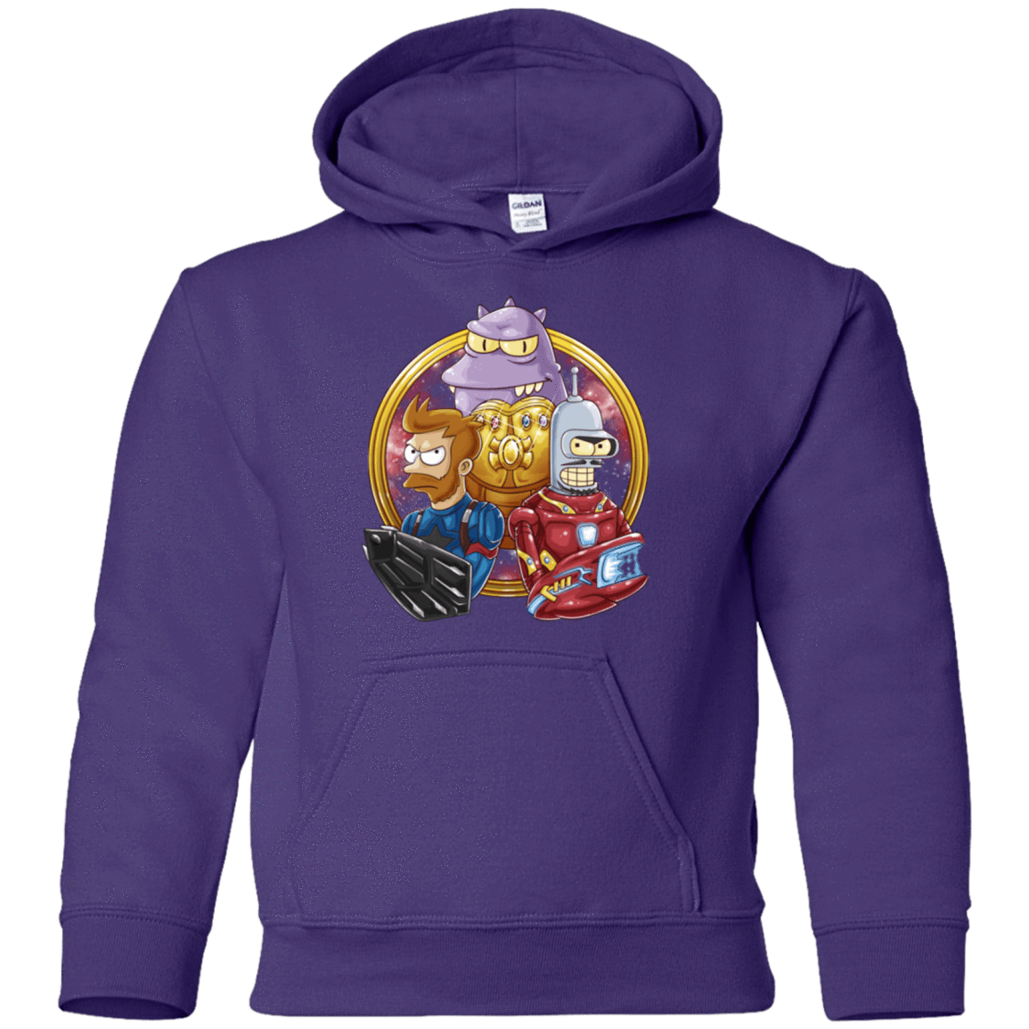 Sweatshirts Purple / YS Future War Youth Hoodie