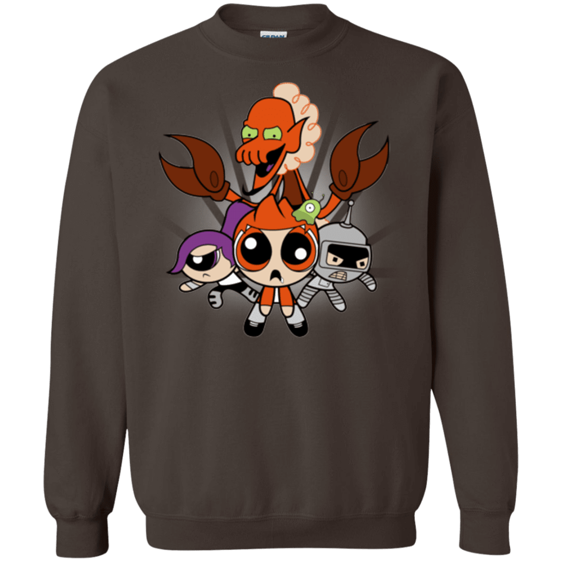 Sweatshirts Dark Chocolate / Small Futurepuffs Crewneck Sweatshirt