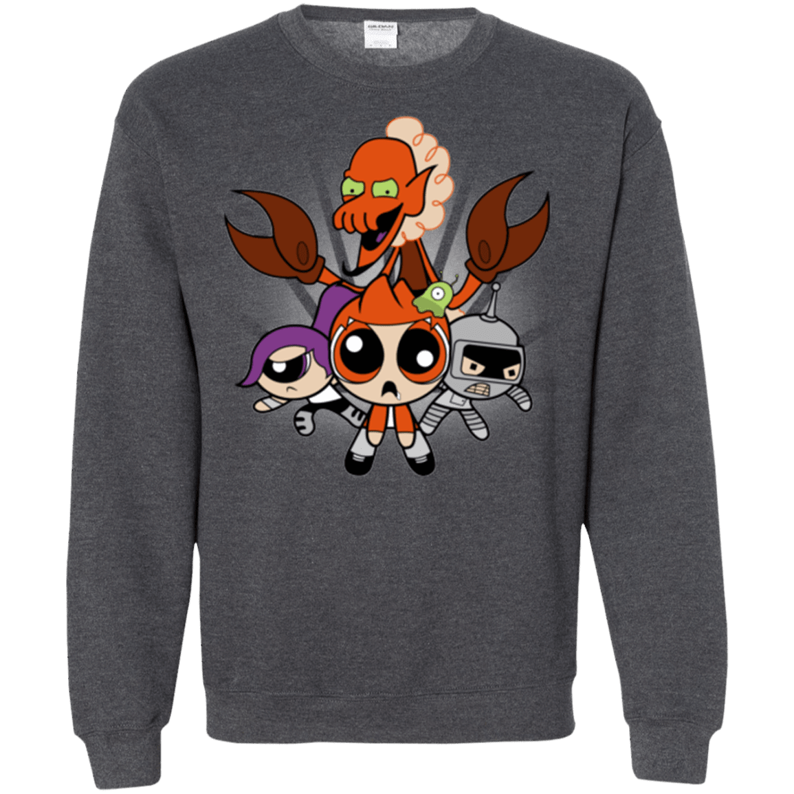 Sweatshirts Dark Heather / Small Futurepuffs Crewneck Sweatshirt