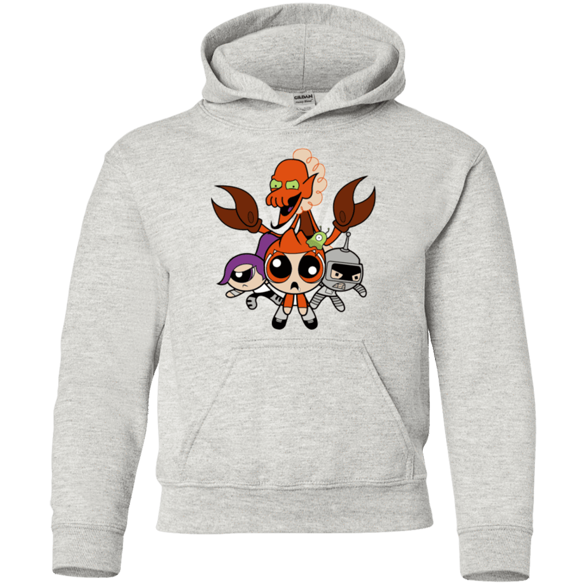 Sweatshirts Ash / YS Futurepuffs Youth Hoodie