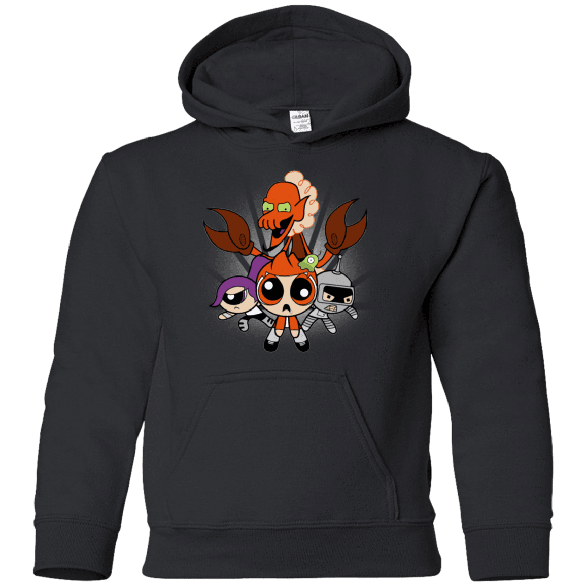 Sweatshirts Black / YS Futurepuffs Youth Hoodie
