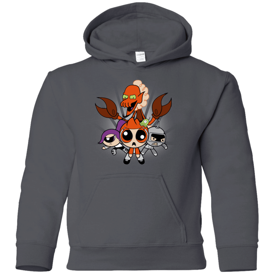 Sweatshirts Charcoal / YS Futurepuffs Youth Hoodie