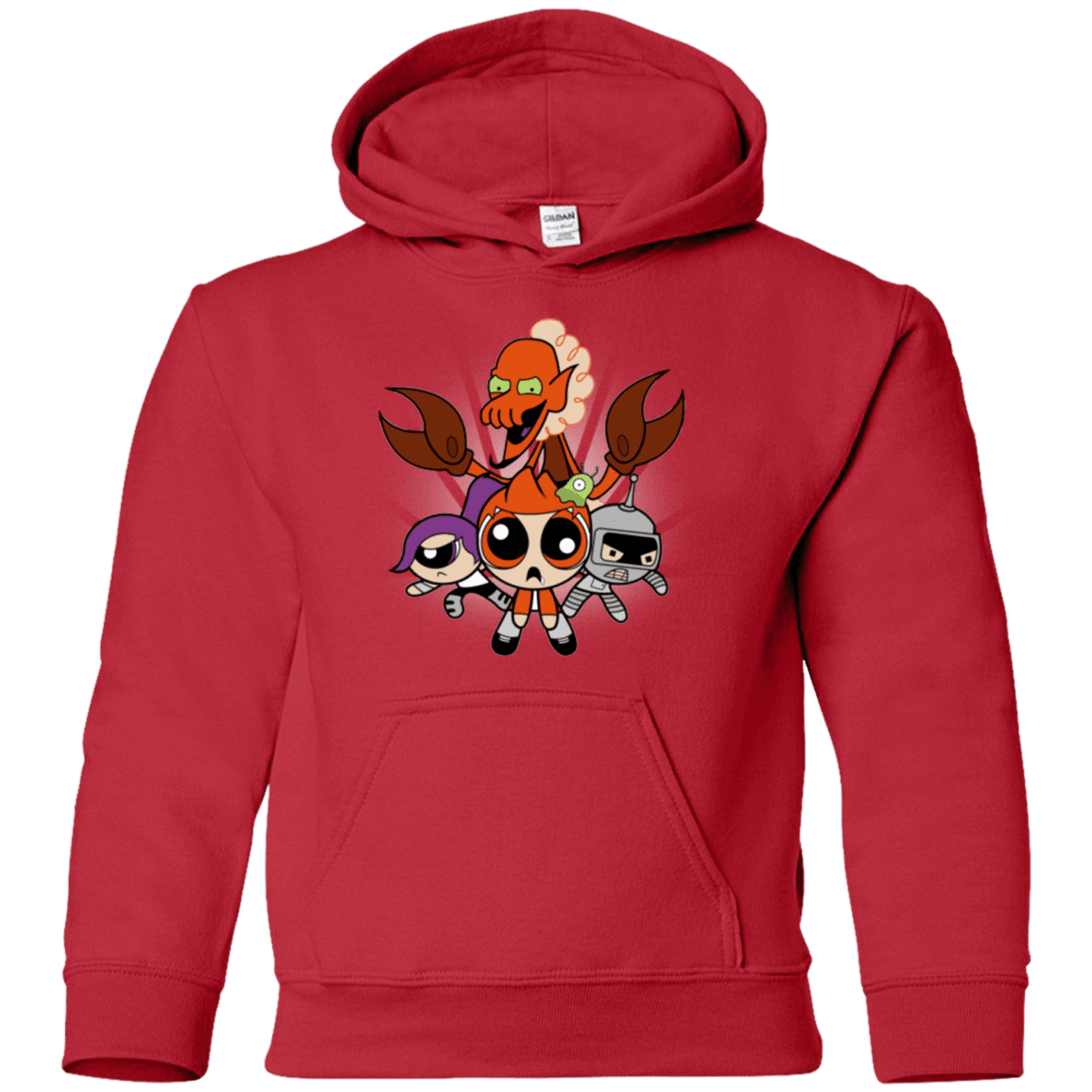 Sweatshirts Red / YS Futurepuffs Youth Hoodie