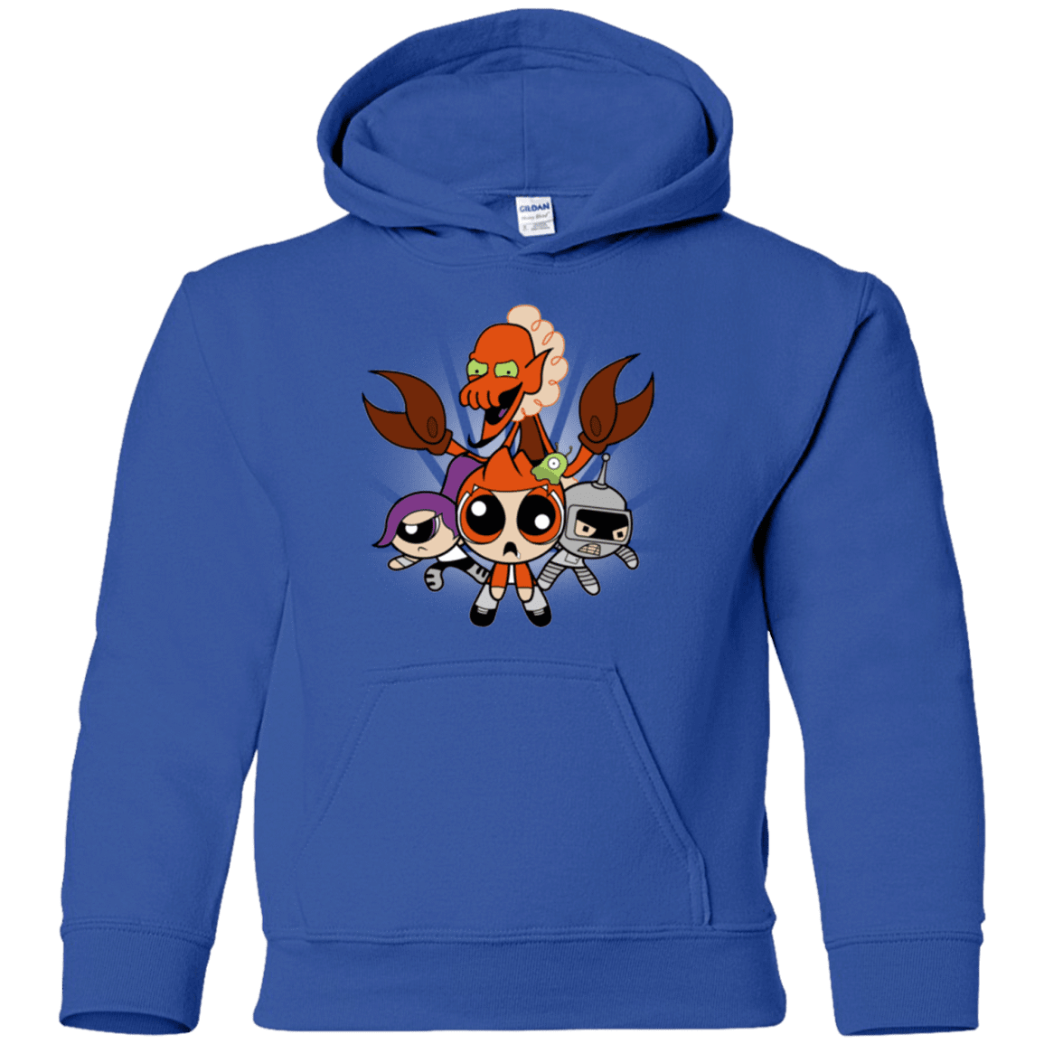 Sweatshirts Royal / YS Futurepuffs Youth Hoodie