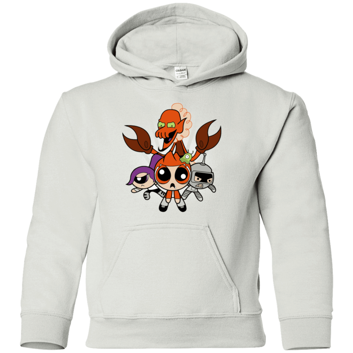 Sweatshirts White / YS Futurepuffs Youth Hoodie