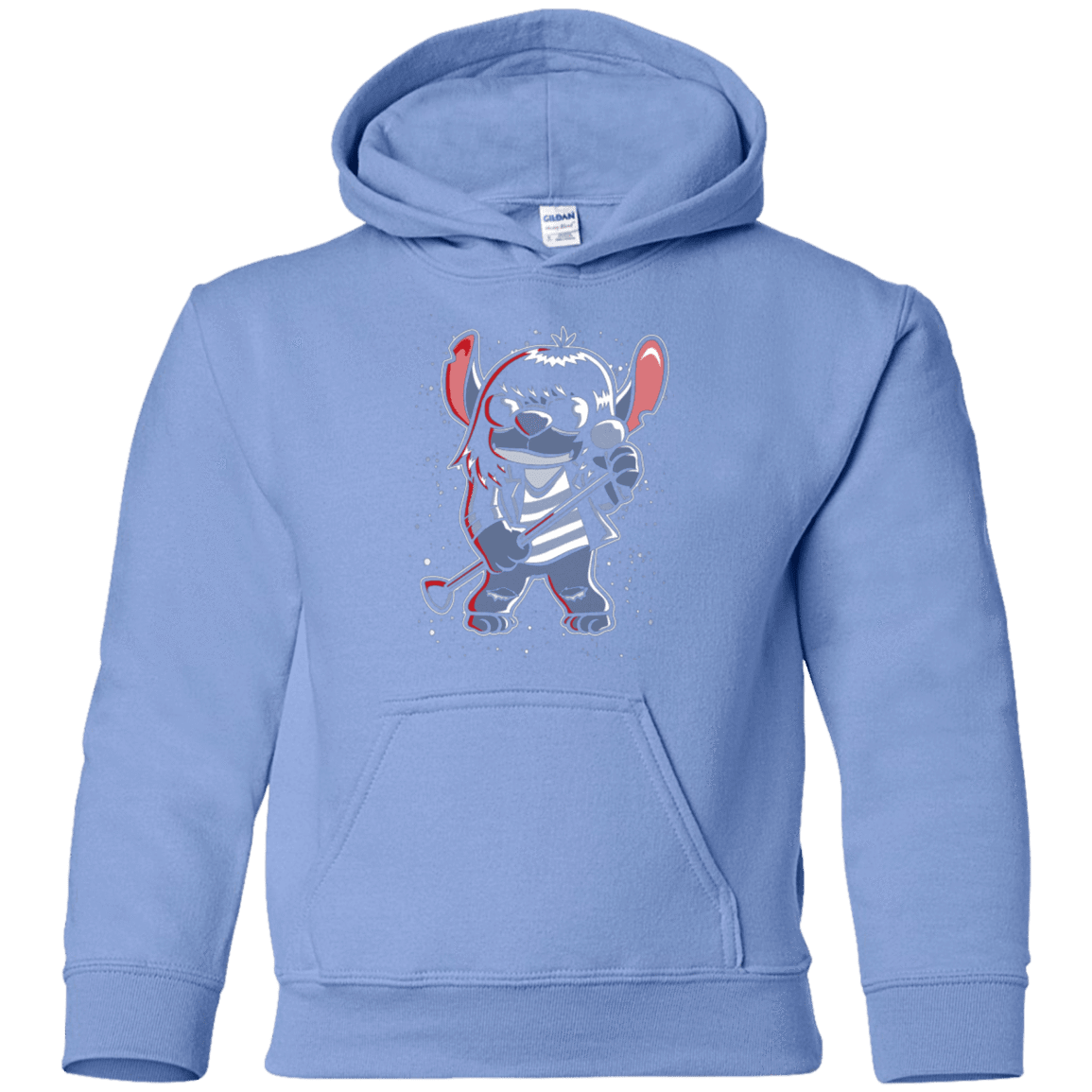 Sweatshirts Carolina Blue / YS Gabba Gabba Space Layers Youth Hoodie