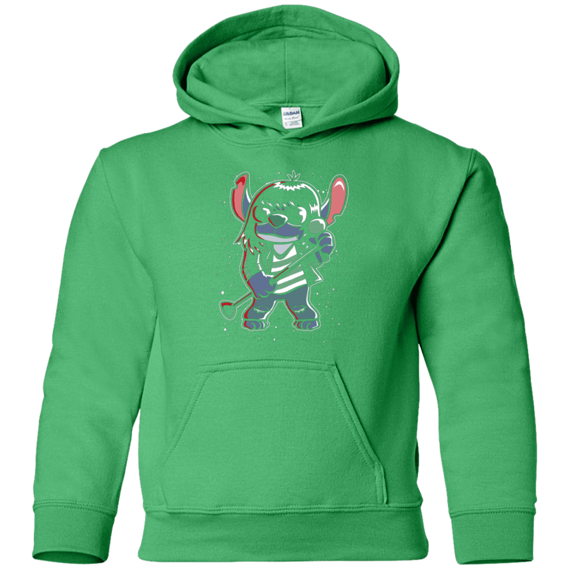 Sweatshirts Irish Green / YS Gabba Gabba Space Layers Youth Hoodie