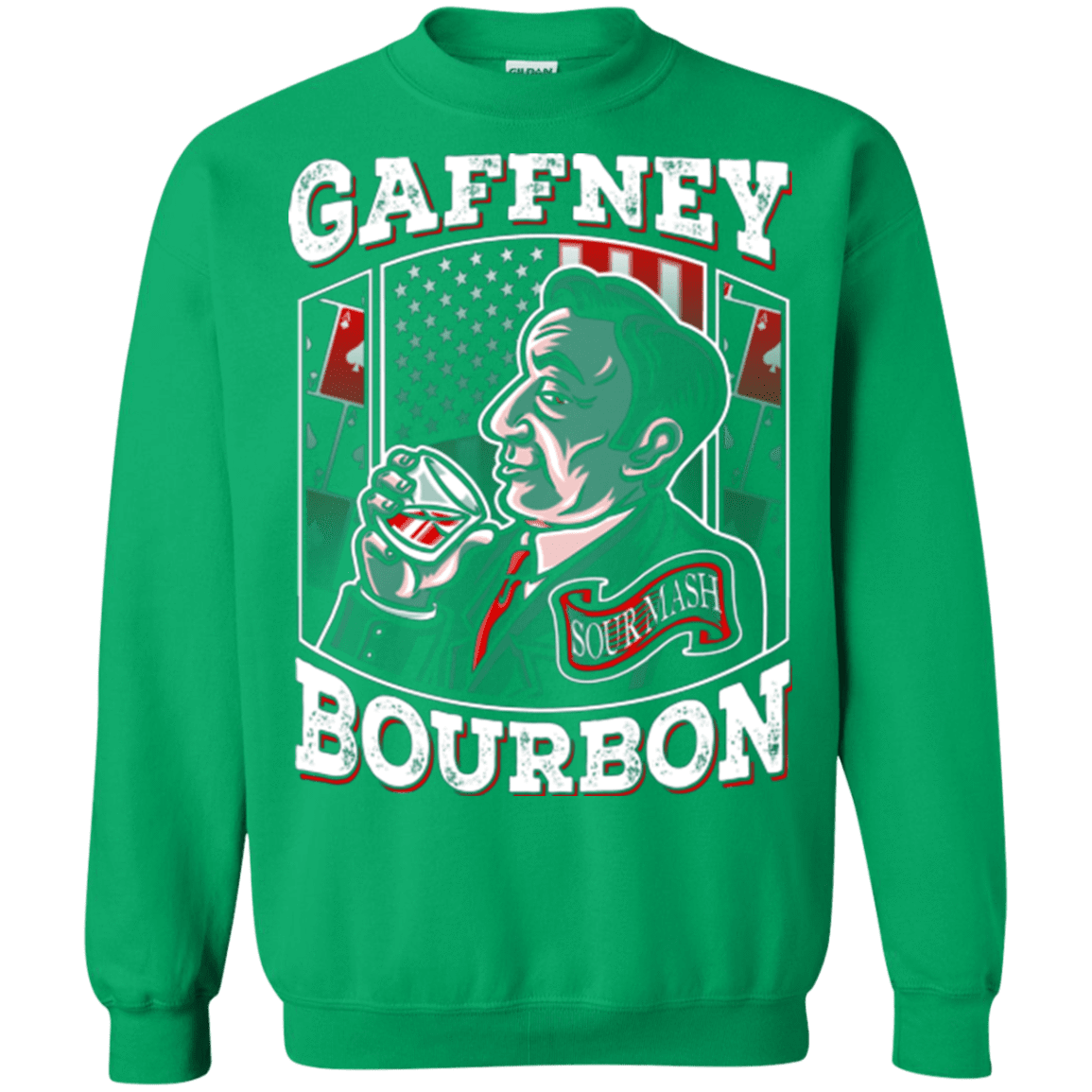 Sweatshirts Irish Green / Small Gaffney Bourbon Crewneck Sweatshirt