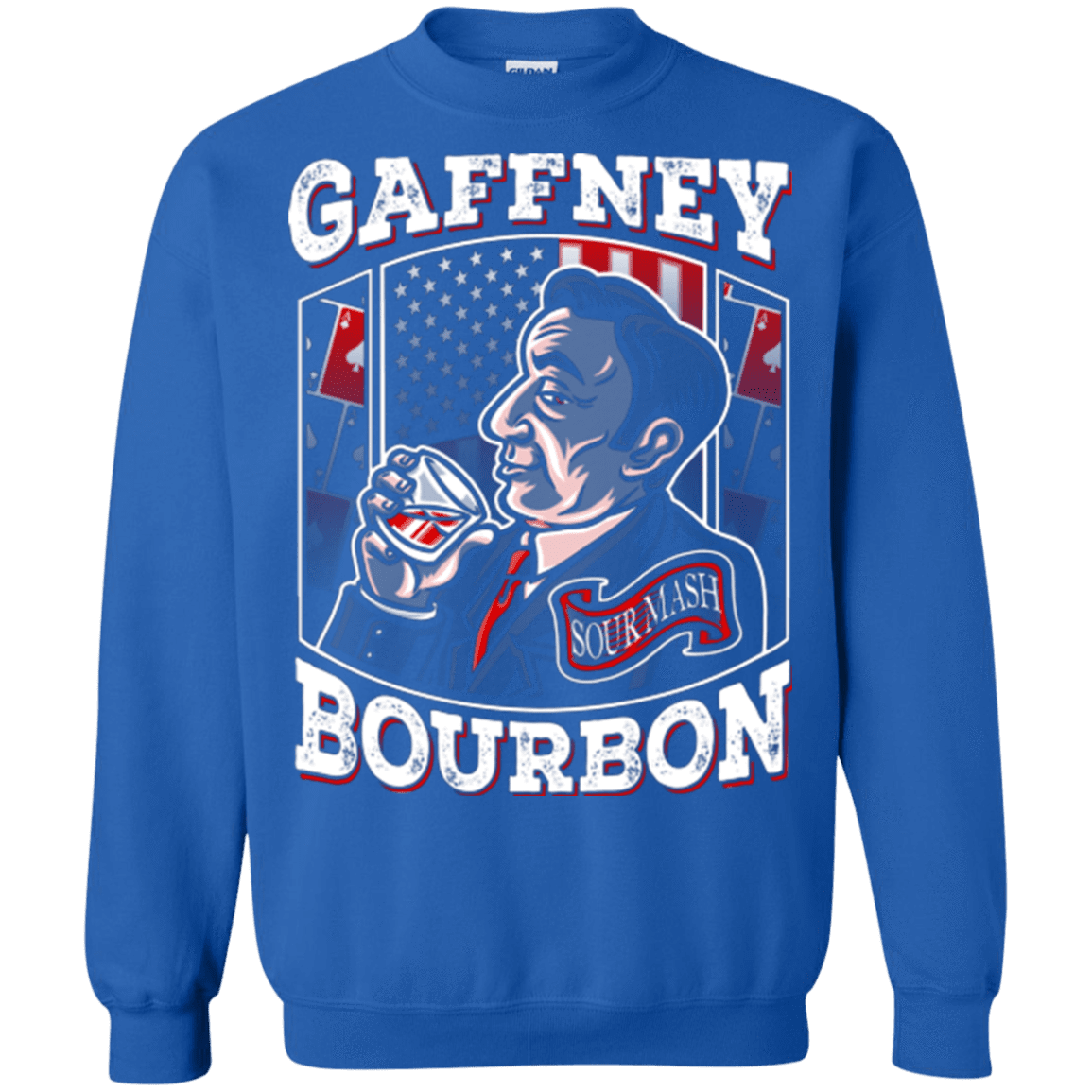 Sweatshirts Royal / Small Gaffney Bourbon Crewneck Sweatshirt