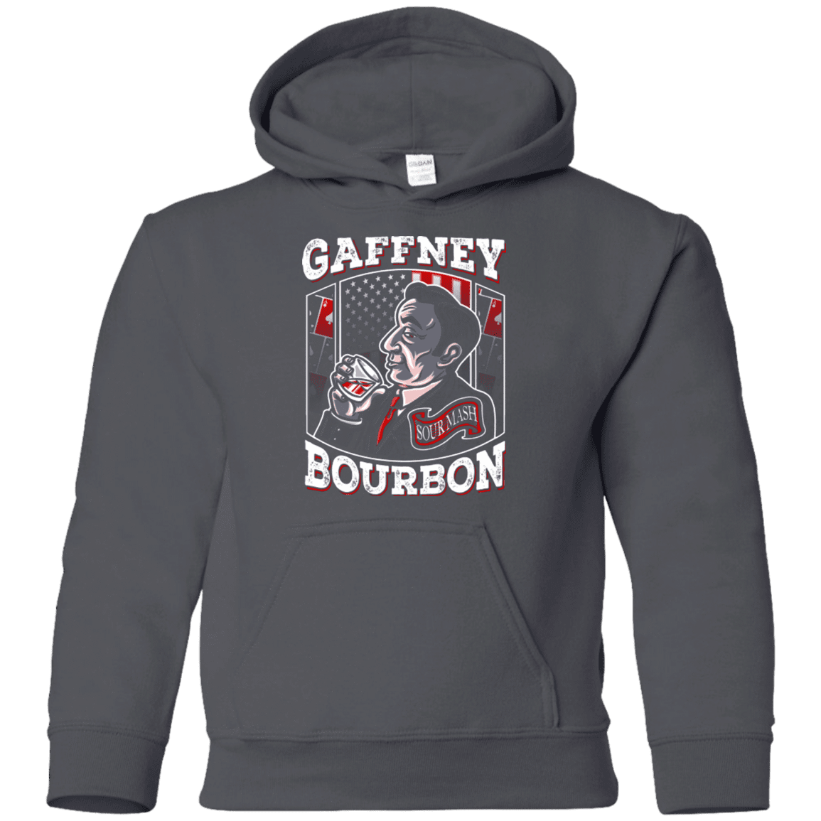 Sweatshirts Charcoal / YS Gaffney Bourbon Youth Hoodie