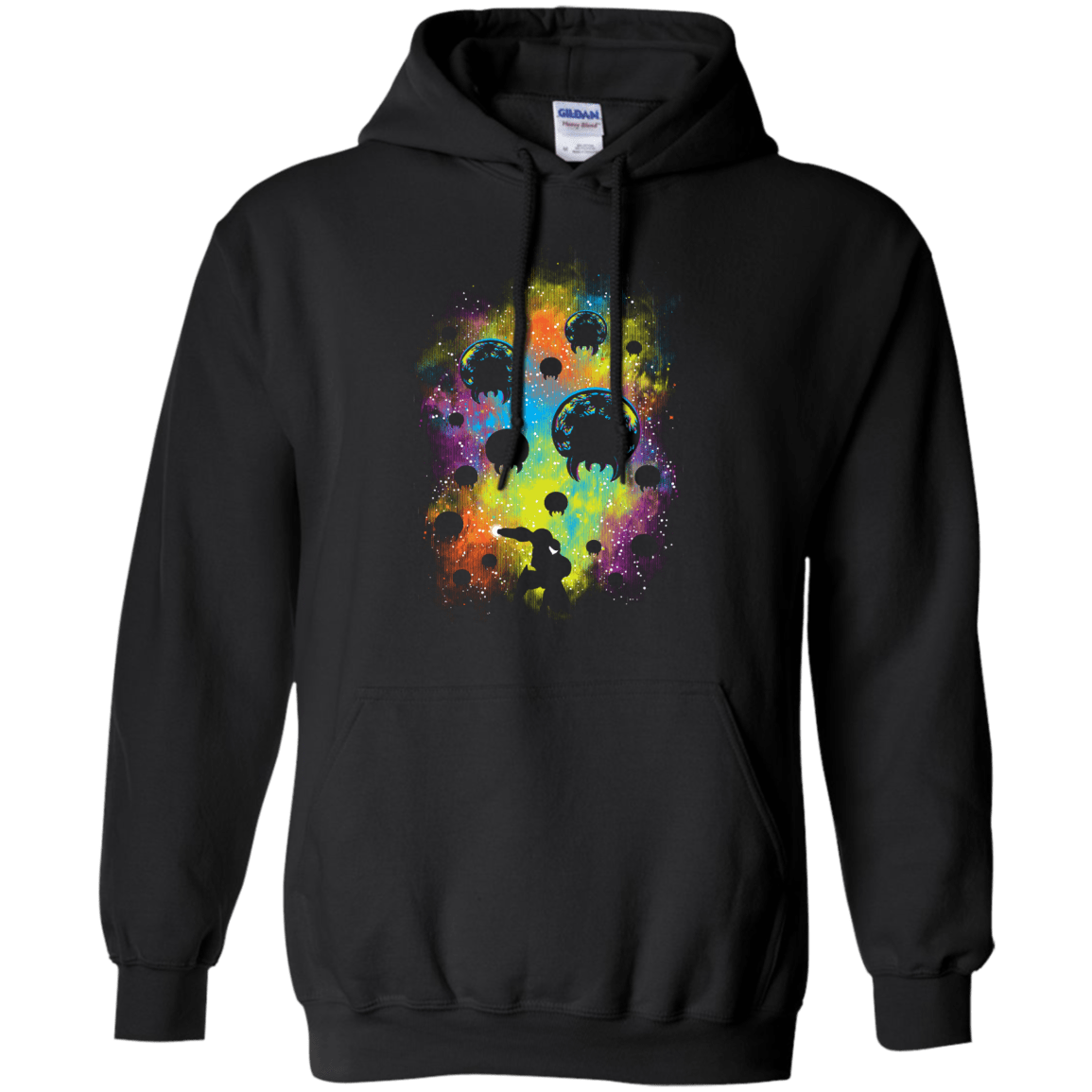 Sweatshirts Black / S Galactic Warrior Pullover Hoodie