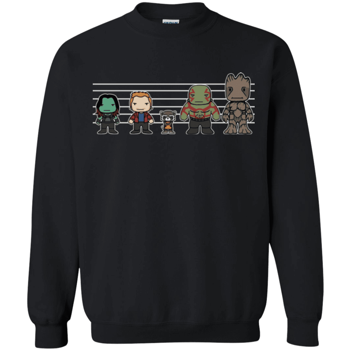 Sweatshirts Black / Small Galactics Crewneck Sweatshirt