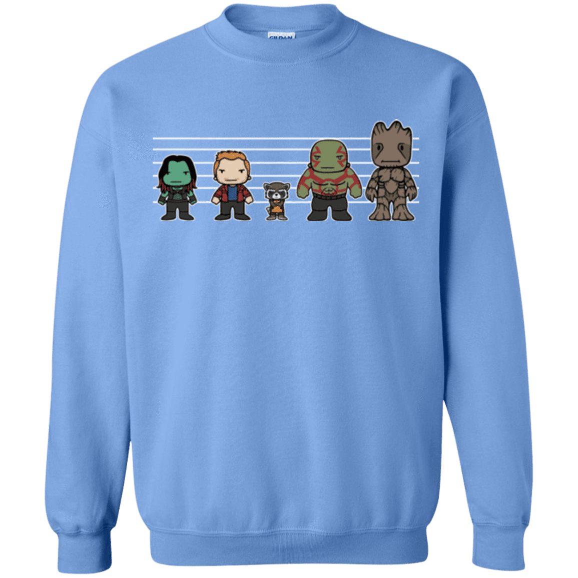 Sweatshirts Carolina Blue / Small Galactics Crewneck Sweatshirt