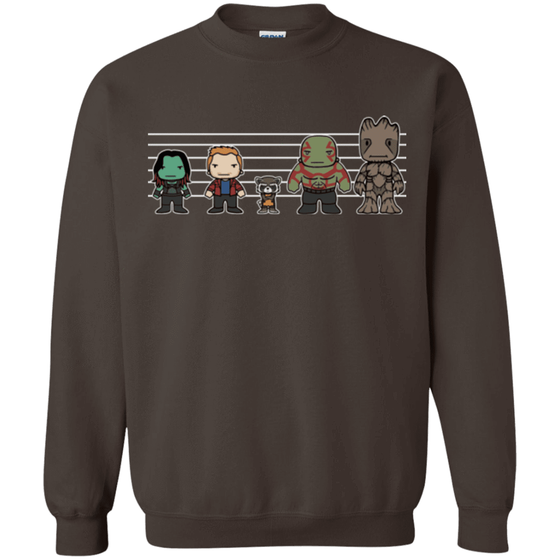Sweatshirts Dark Chocolate / Small Galactics Crewneck Sweatshirt